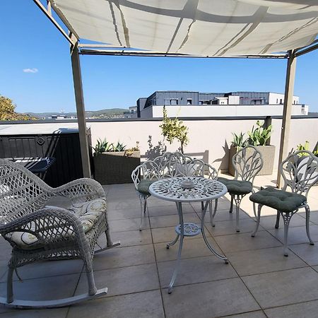 Sibiu Bach Penthouse Leilighet Eksteriør bilde
